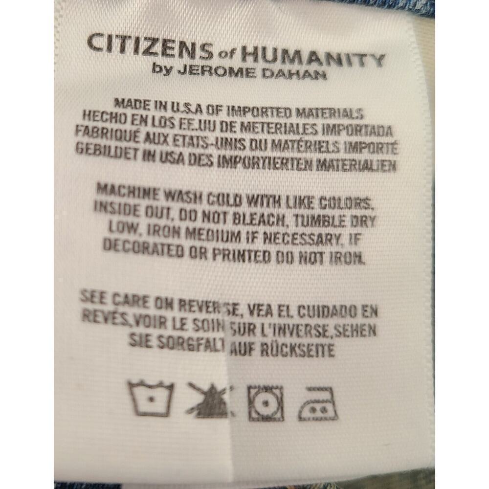 New Citizens of Humanity‎ Cara High Rise Cigarette Ankle Women’s Jeans Size 26 - Picture 8 of 9